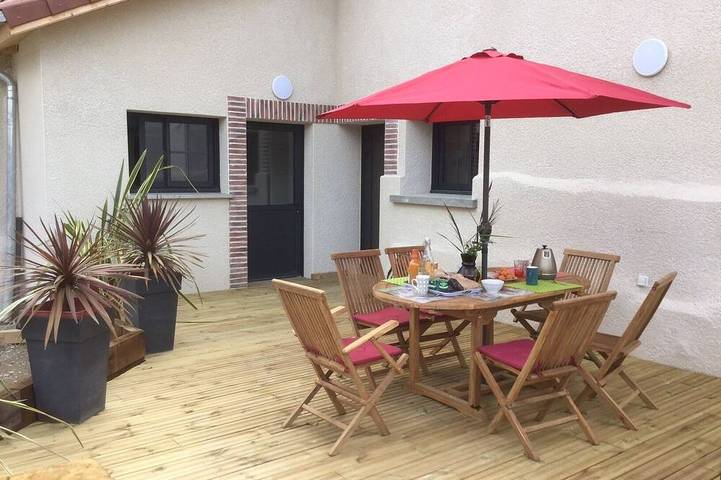 Location de vacances pour 6 personnes, avec Terrasse à Hauterives