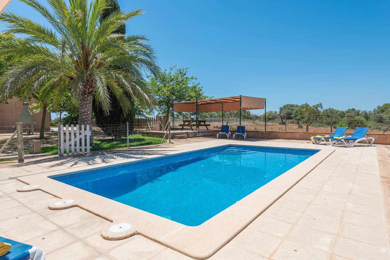 Can Pintat - Tolles Landhaus mit privatem Pool in Strandnähe. Wifi gratis. in Cala Magrana, Manacor