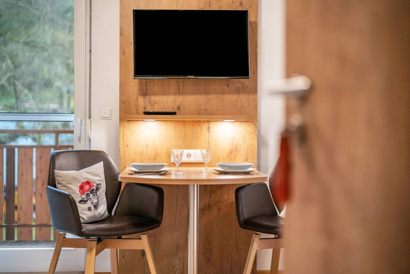 Studio entier, Studio « Ferienwohnung Morgensonne » avec terrasse partagée, jardin commun et Wi-Fi in Winden im Elztal, Forêt-Noire du Sud