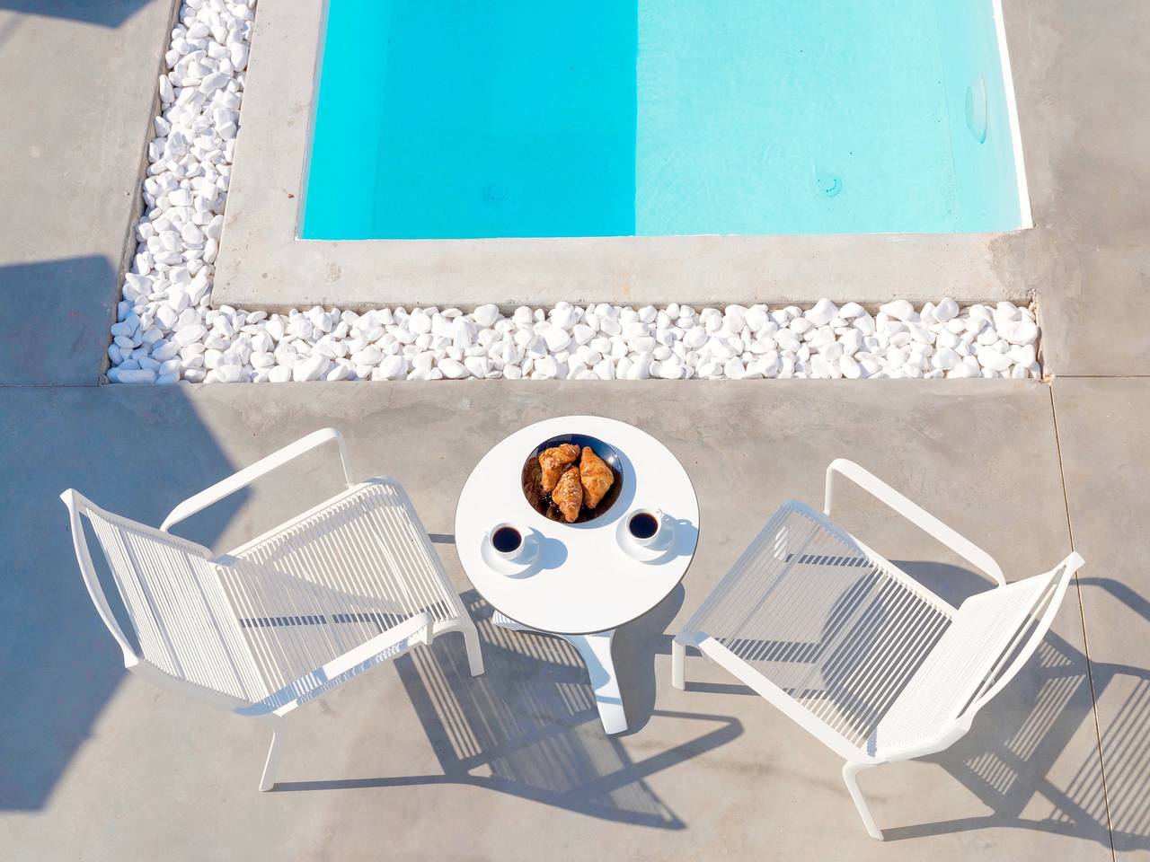 Villa für 4 Personen mit Terrasse in Agia Pelagia, Achlada