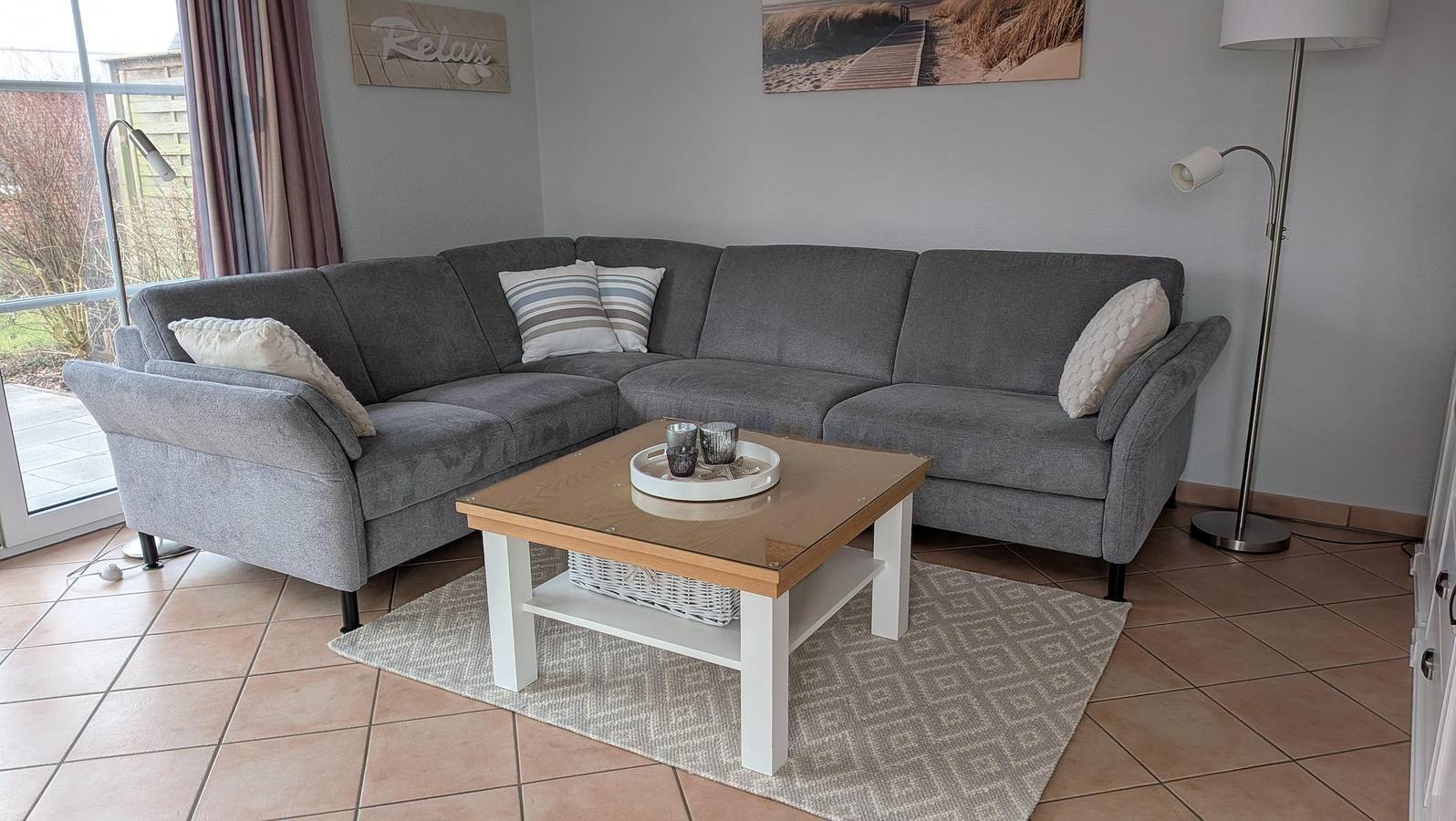 Deichblick in St. Peter-Ording, Eiderstedt