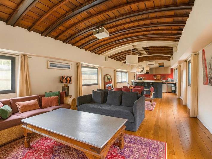 Maison de vacances pour 10 personnes, avec Terrasse ainsi que Vue sur le lac et Vue dans les Hauts-de-Seine