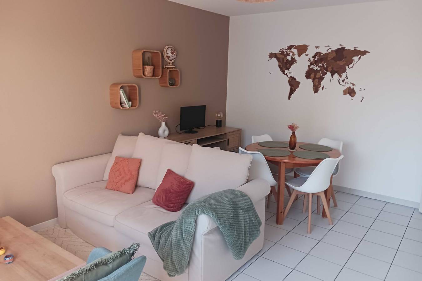 Apartamento entero, Apartamento de vacaciones para 4 personas con balcón in Port Marianne, Montpellier