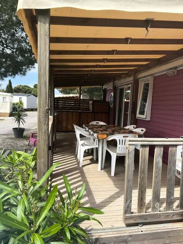 Camping pour 8 personnes, avec Terrasse à Canet-en-Roussillon - 3