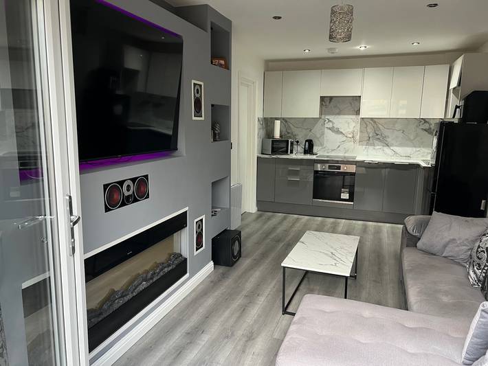 Studio voor 2 personen, met terras en tuin in Edinburgh