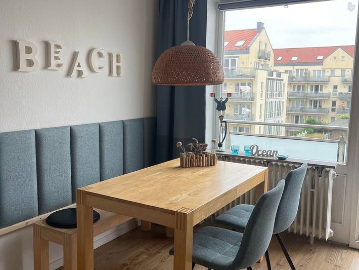 Ganze Ferienwohnung, Haus Meeresluft - Whg. Möwennest - Ferienwohnung „Möwennest“ mit Meerblick und Balkon in Wangerooge
