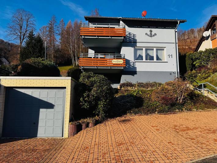 Ferienhaus für 14 Personen, mit Balkon und Terrasse sowie Garten in Herzberg am Harz