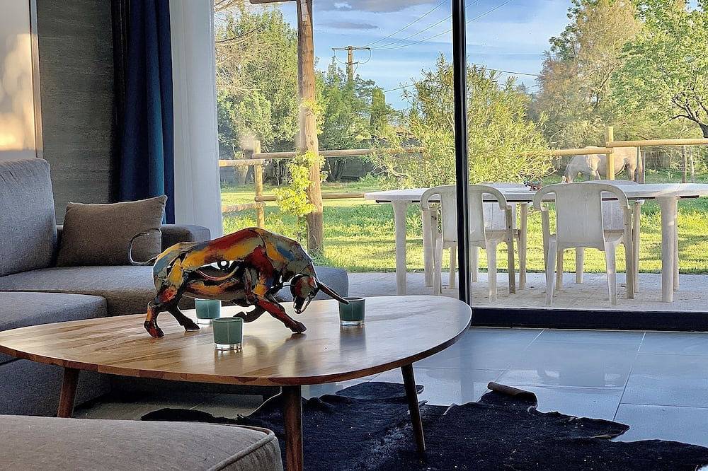 Appartement entier, Gite jacuzzi piscine Camargue freewifi in Bellegarde, Région de Nîmes