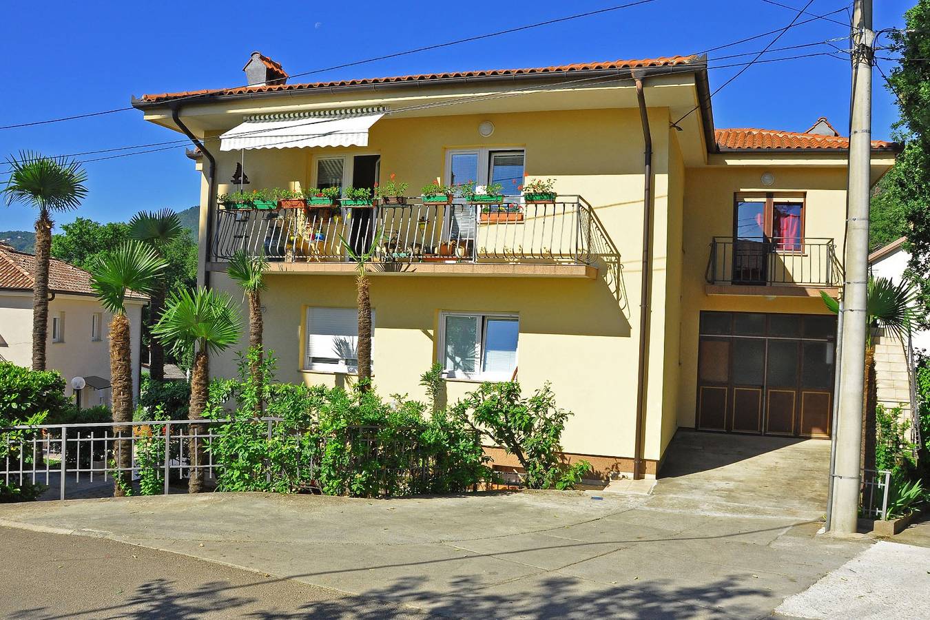 Entire apartment, One bedroom apartment with terrace and sea view Oprič, Opatija A-7728-a in Ika, Opatija Riviera