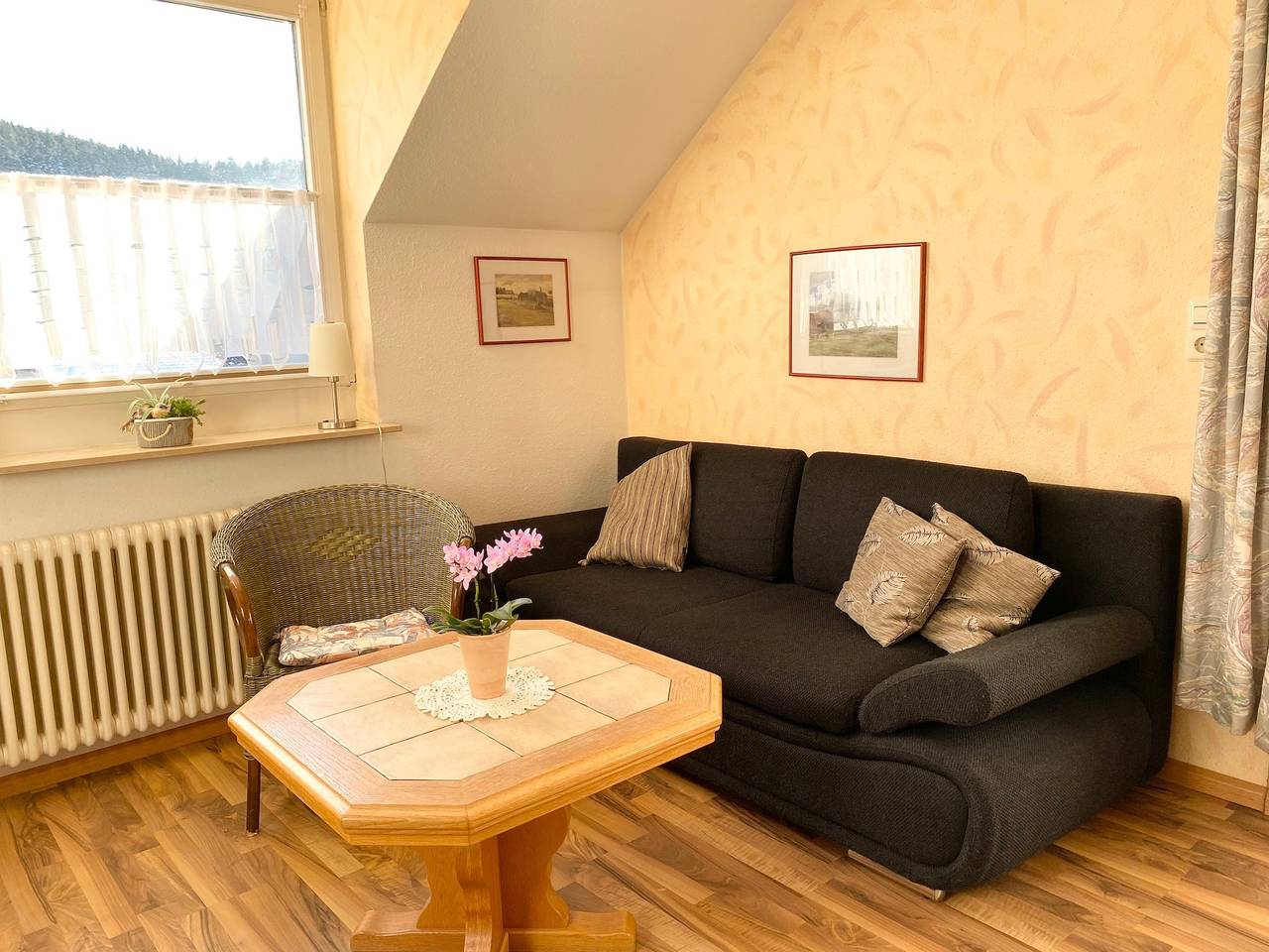 Ganze Wohnung, Ferienappartment A mit Balkon und Wi-Fi in Tennenbronn, Schramberg