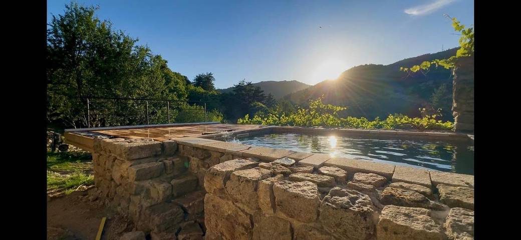 Maison de vacances pour 10 personnes, avec Balcon et Terrasse ainsi que Jardin et Vue