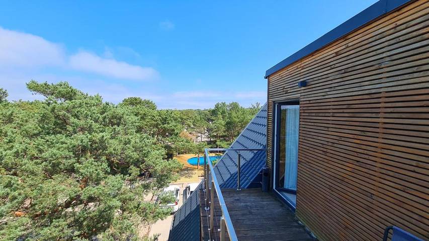 Ferienwohnung für 2 Personen, mit Pool und Ausblick sowie Garten in Halbinsel Hel