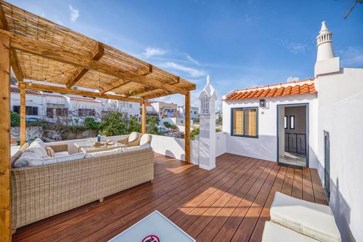 Vakantieappartement voor 4 personen, met terras in Ferragudo