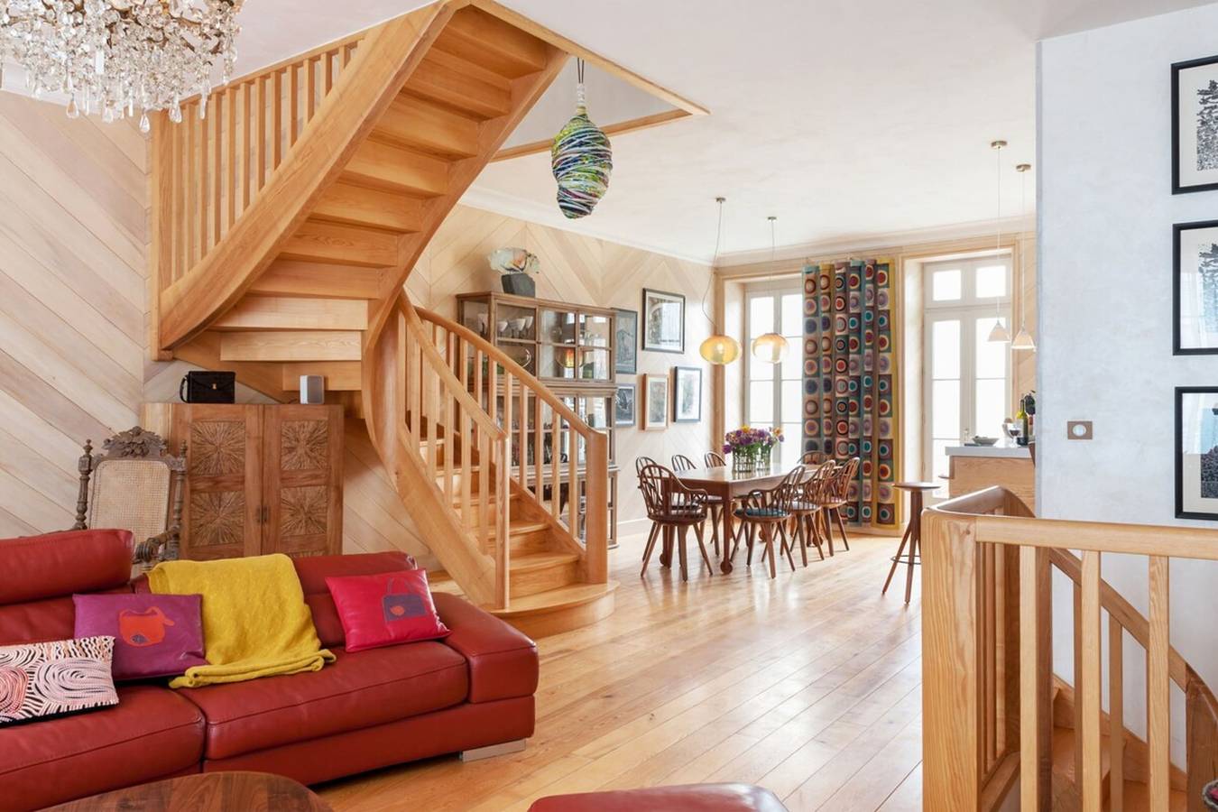 Maison d'artiste avec terrasse au-dessus du jardin in La Rochelle, Région de La Rochelle