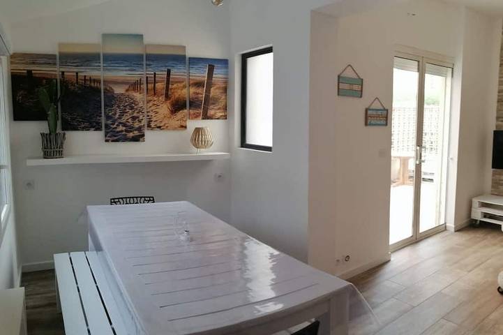 Ferienhaus für 6 Personen, mit Terrasse in Valras-Plage