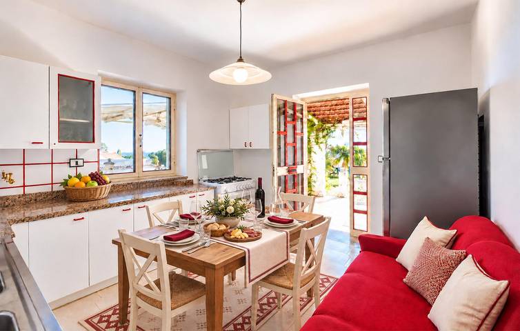 Gartenappartement mit Meerblick & WiFi in Ricadi (gemeinde), Vibo Valentia Provinz