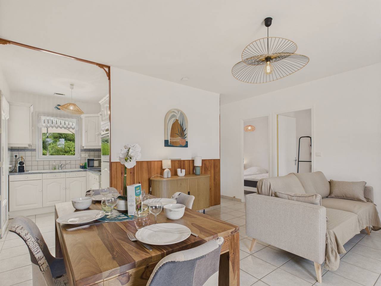 Jolie maison pour 4 personnes avec jardin  in Saint-Vincent-sur-Jard, Vandea