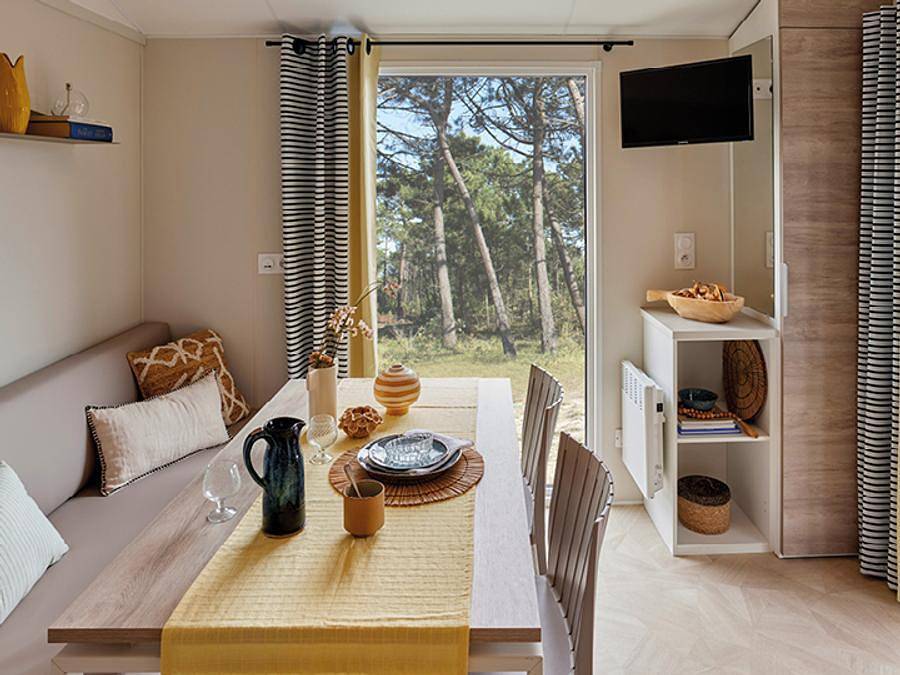 Camping Ile De La Comtesse - Mobilhome 4 personas - Mobil home Vedette 2 habitaciones 25m² 2024 in Murs-et-Gélignieux, Belley