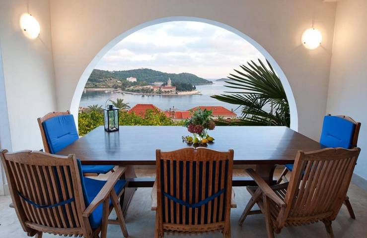 Villa pour 6 personnes, avec vue et jardin, animaux acceptés dans Vis - 4