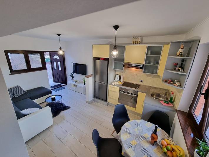 Vakantiewoning voor 4 personen, met terras in Crikvenica