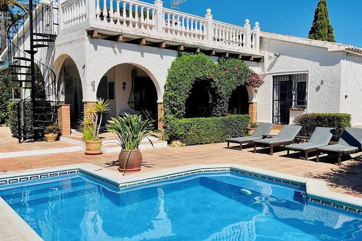 Chalet para 6 personas, con balcón y jardín en Mijas Costa