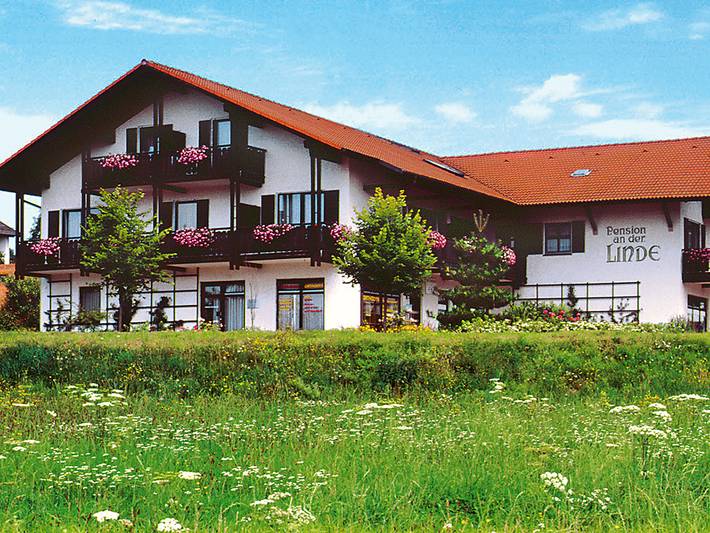 Pension für 4 Personen, mit Balkon/Terrasse und Terrasse sowie Garten in Bad Birnbach