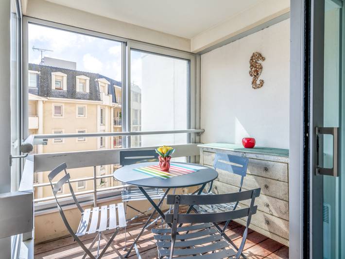 Gîte pour 4 personnes, avec balcon et bassin pour enfant dans Grande Plage (Biarritz) - 2