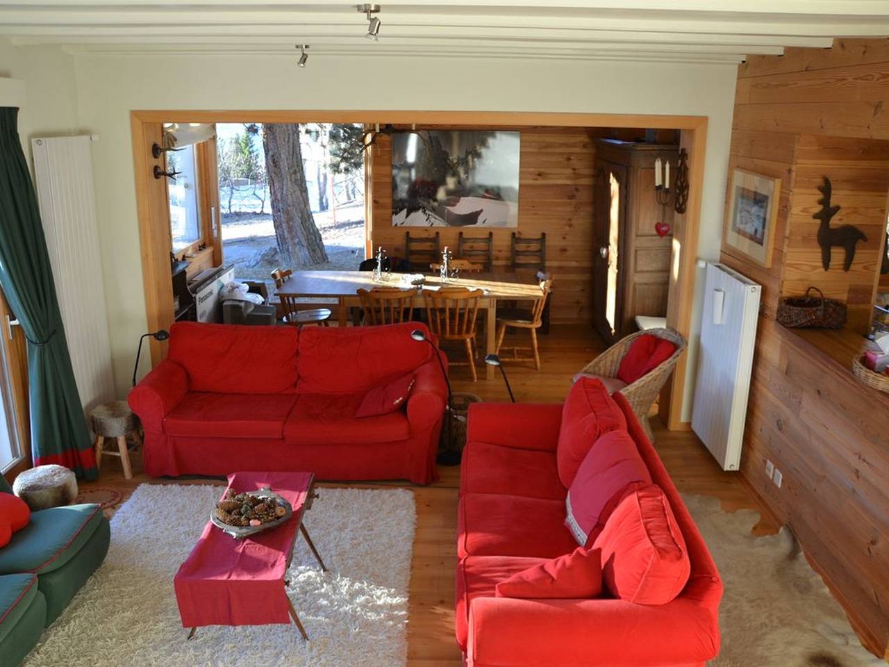 Gemütliches Chalet in Anzère mit Bergblick und Kamin in Ayent, Sion - Sierre & Umgebung