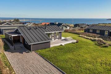 Ferienhaus mit Meerblick für 4 Personen, mit Terrasse an der Westküste Dänemarks