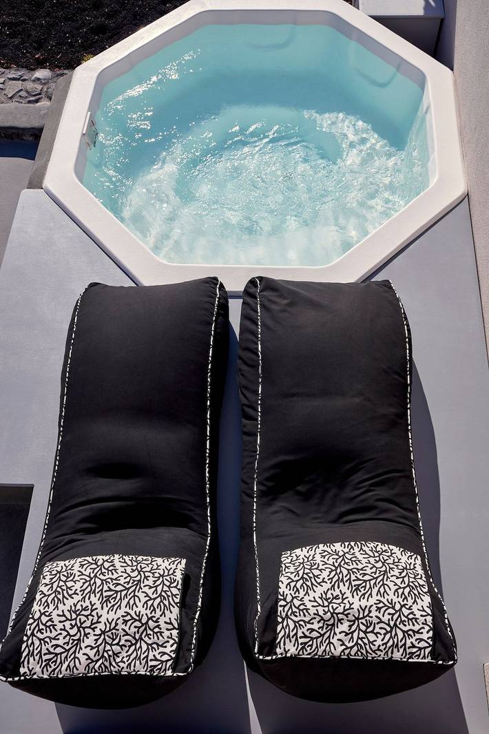 Luxury Santorini Villa | Superior Villa | Private Heated Plunge Pool | Sea View in Finikia, Santorini