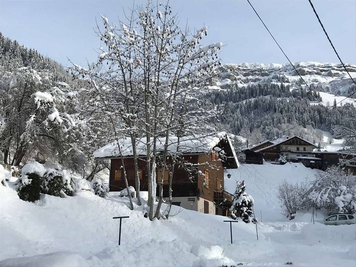 Chalet pour 8 personnes, avec terrasse