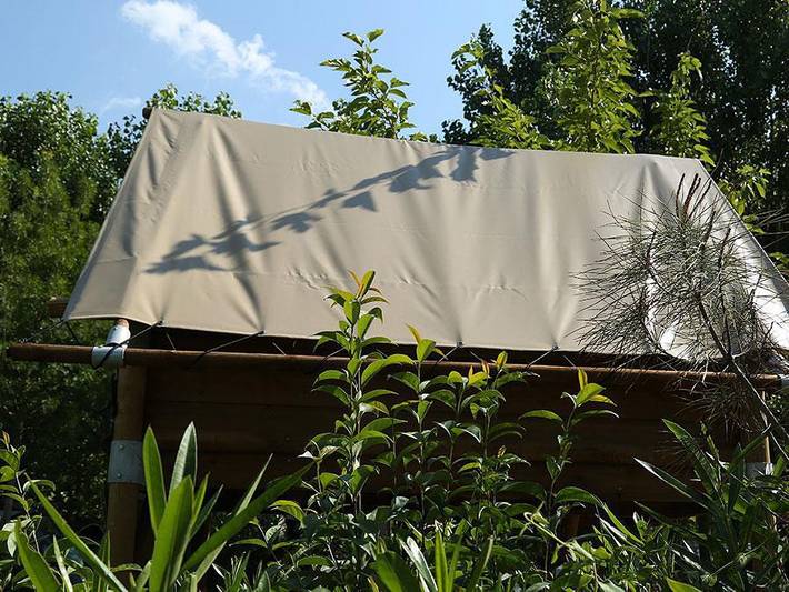 Camping Les Berges du Canal - Unusual 2 persons - Bivouac 9 sqm in Villeneuve-lès-Béziers, Mediterranean Coast (France)