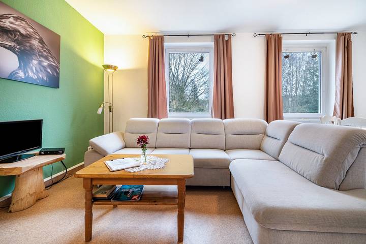 Ferienwohnung für 4 Personen, mit Garten und Seeblick in Lychen - 2