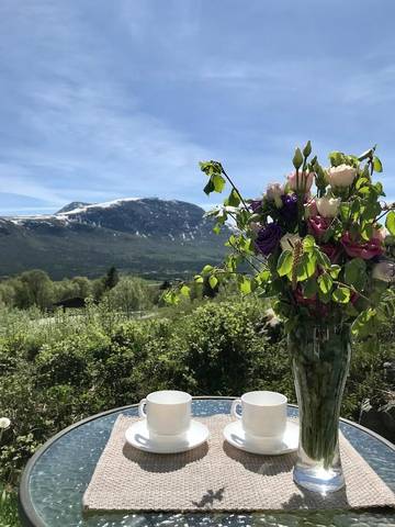 Ferienwohnung für 3 Personen, mit Terrasse und Ausblick in Tröndelag