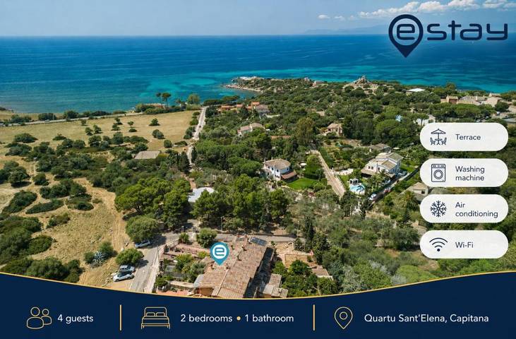 Appartement de vacances pour 4 personnes, avec terrasse et vue