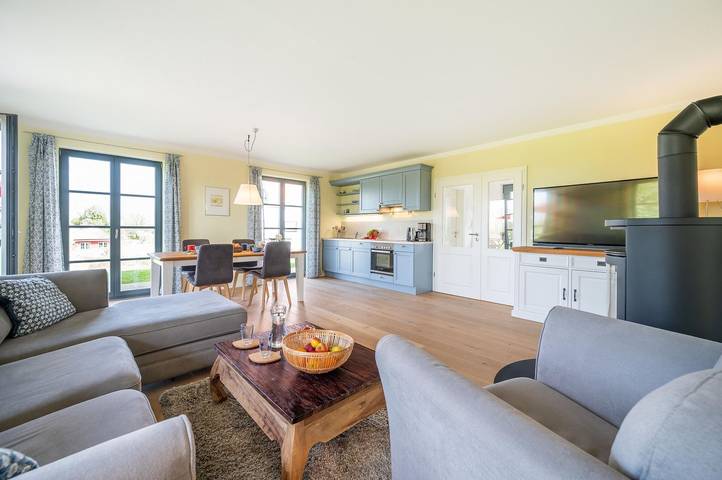 Ferienhaus für 4 Personen, mit Terrasse und Garten sowie Ausblick in Lohme