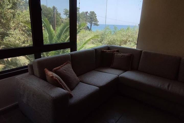 Ferienhaus für 6 Personen, mit Ausblick und Garten