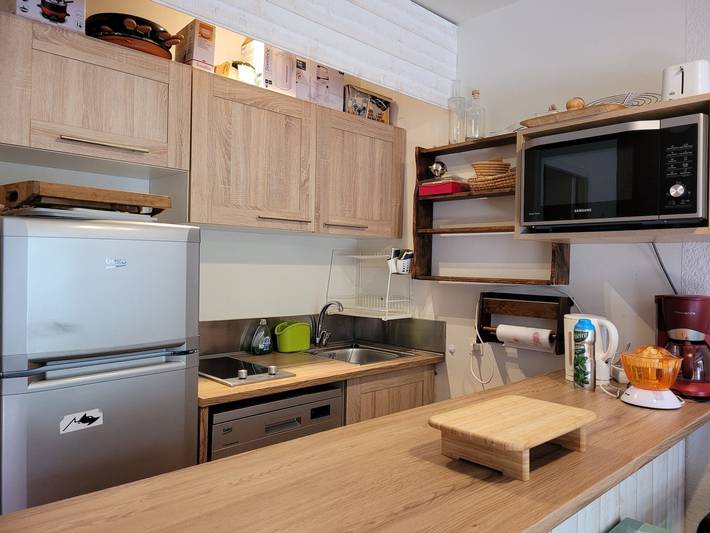 Ganzes Studio, Renoviertes Studio für 4 Pers. an der Piste, Balkon, WIFI in Pra-Loup, Uvernet-Fours