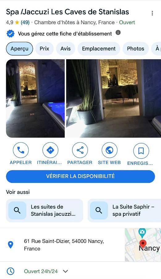 Gîte pour 2 personnes, avec jacuzzi à Nancy - 4