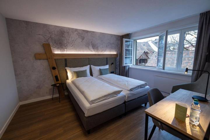 Hotel für 2 Personen, mit Terrasse und Ausblick in Stein am Rhein