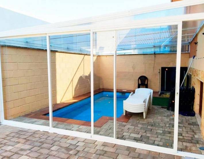 Casa rural con piscina para 24 personas, con Balcón en Provincia de Segovia - 3