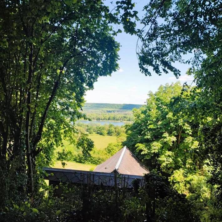 Location de vacances pour 4 personnes, avec vue et jardin, animaux acceptés à Bardouville