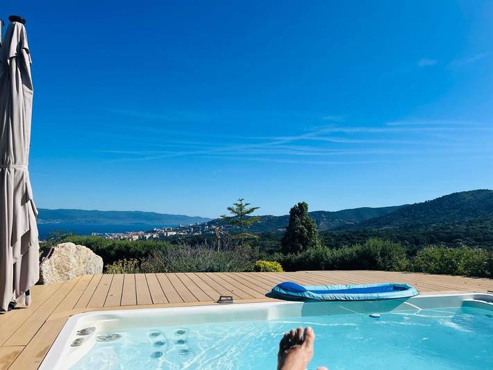 Maison d’hôte pour 2 personnes, avec piscine ainsi que vue et jardin à Ajaccio - 2