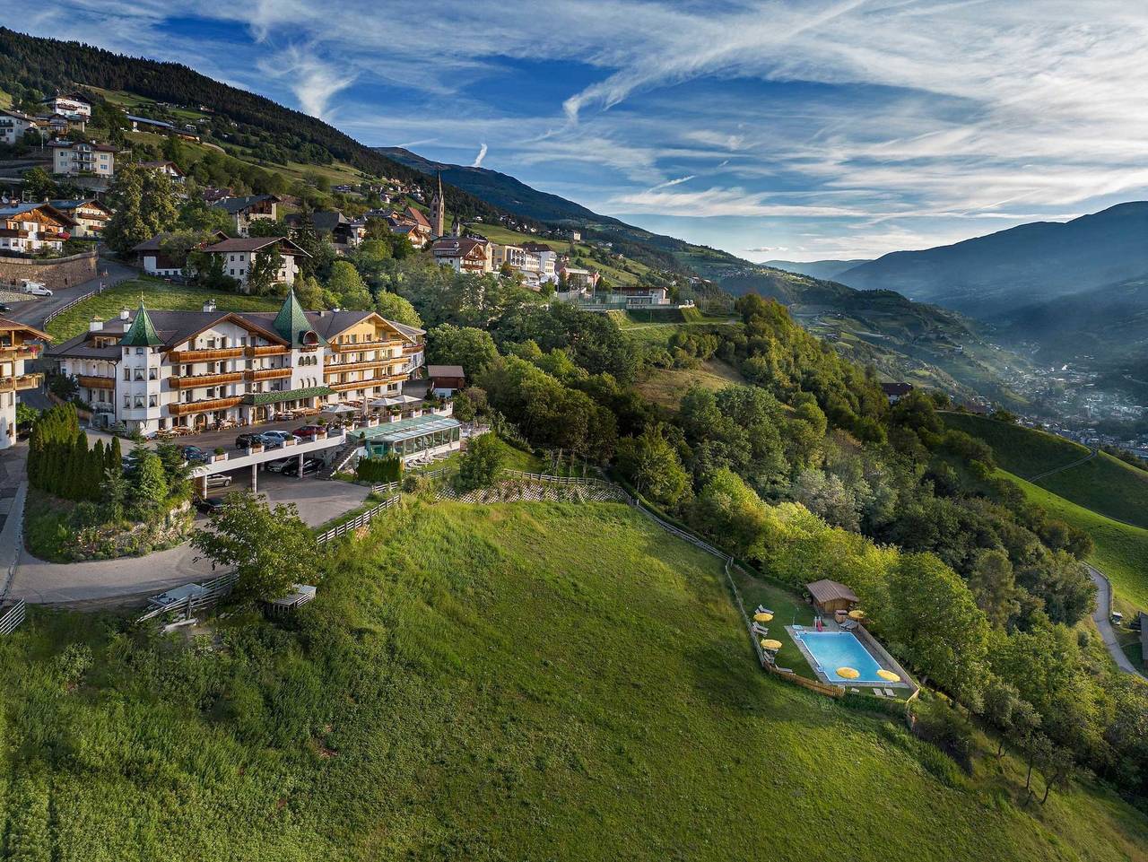 Berglandhotel Untertheimerhof in Villanders, Sarntaler Alpen