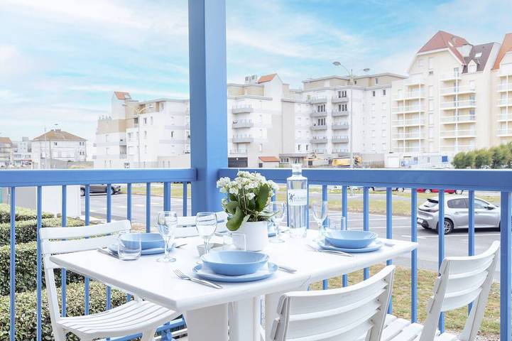 Location de vacances pour 5 personnes, avec balcon à Cucq