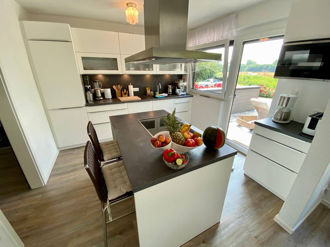 Feriendomizil Rosenhuus - Hochwertiger Nordseeurlaub mit Sauna und Kamin im idyllischen Butjadingen in Eckwarden, Butjadingen