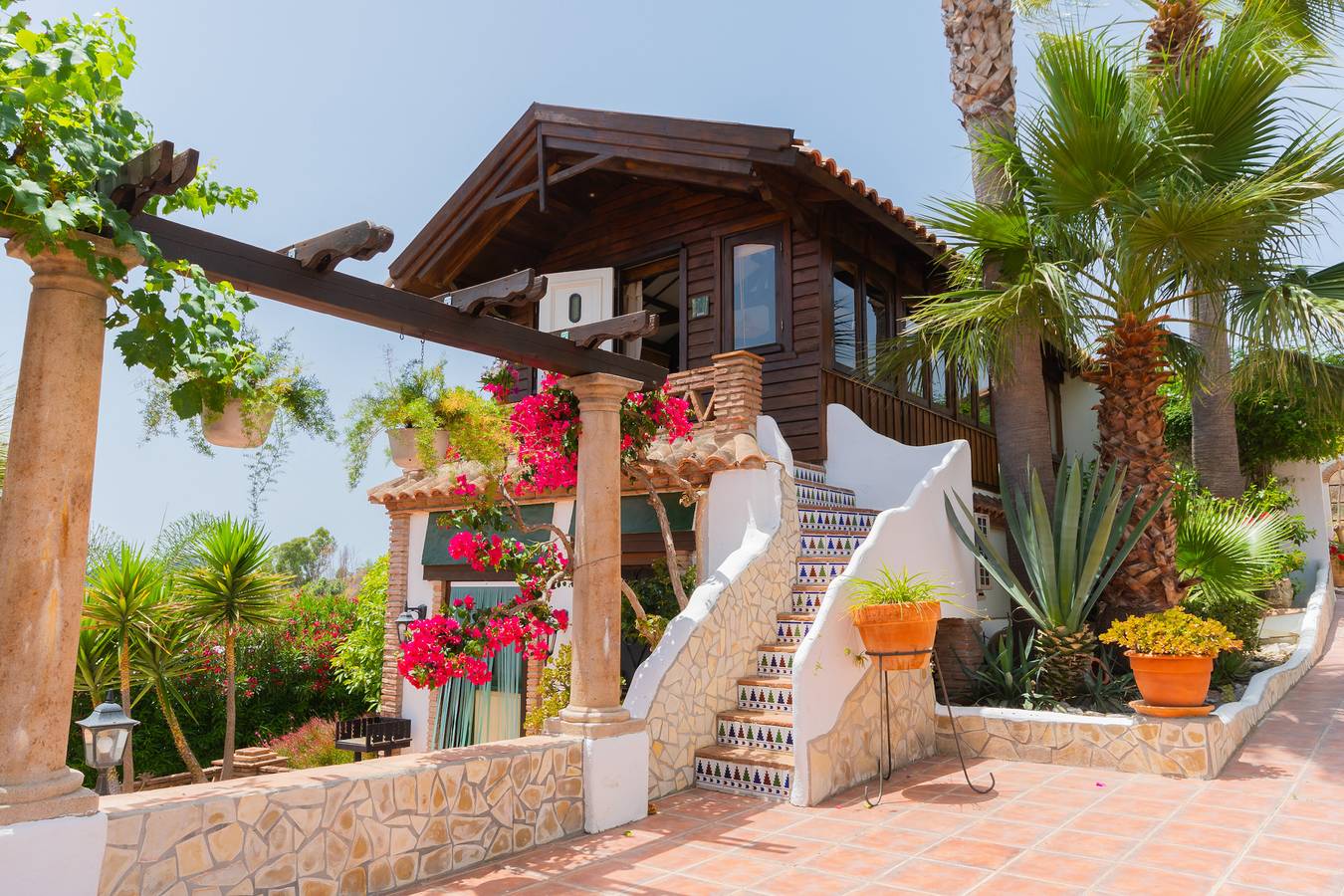 Estudio entero, Cubo's Mijas Finca Huerta Rica Bambu in Mijas, Costa del Sol