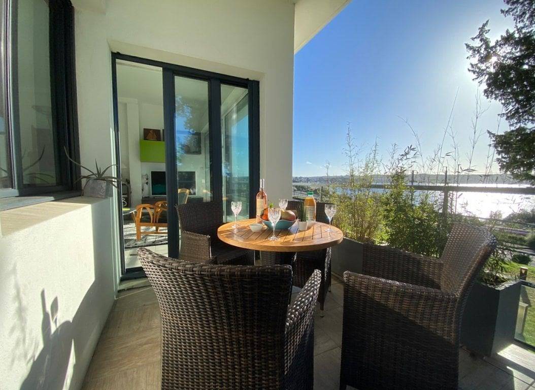 Appartement entier, T3 superbe vue mer Moulin blanc in Guipavas, Région de Brest