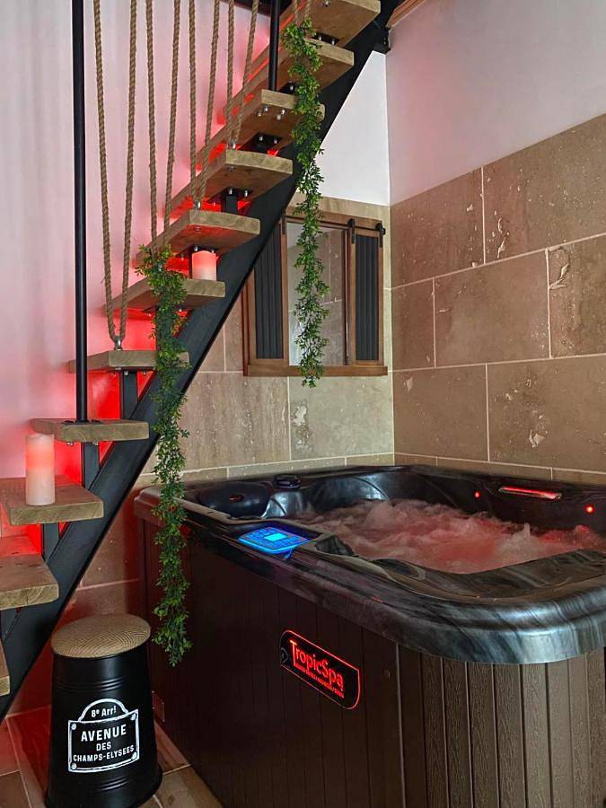 Appartement de vacances pour 4 personnes, avec jacuzzi