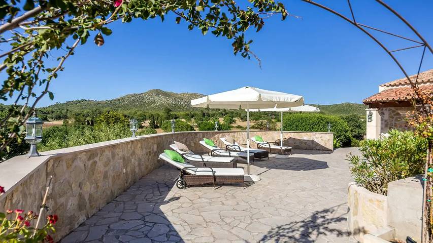 Finca mit Hund für 7 Personen, mit Pool und Garten sowie Terrasse und Sauna in Artà - 3